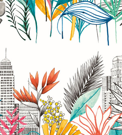 Urban Tropic Wallpaper by Ohpopsi Marina