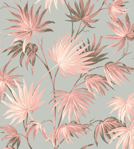 Va Va Frome Wallpaper by Woodchip & Magnolia Blush Eau De Nil