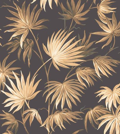 Va Va Frome Wallpaper by Woodchip & Magnolia Noir Black