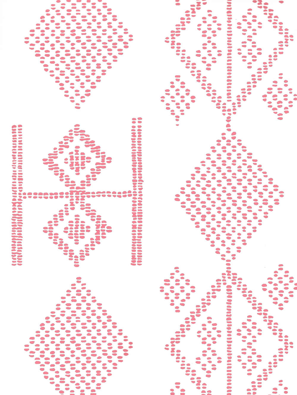 Vacances Melon On Almost White wallpaper by Alan Campbell