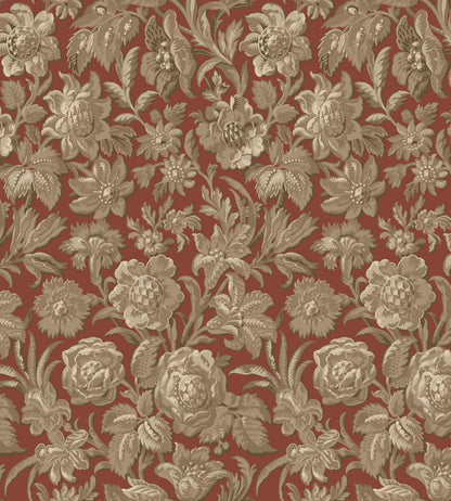 Valentin Wallpaper by Sandberg Ruby Red