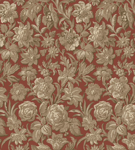 Valentin Wallpaper by Sandberg Ruby Red