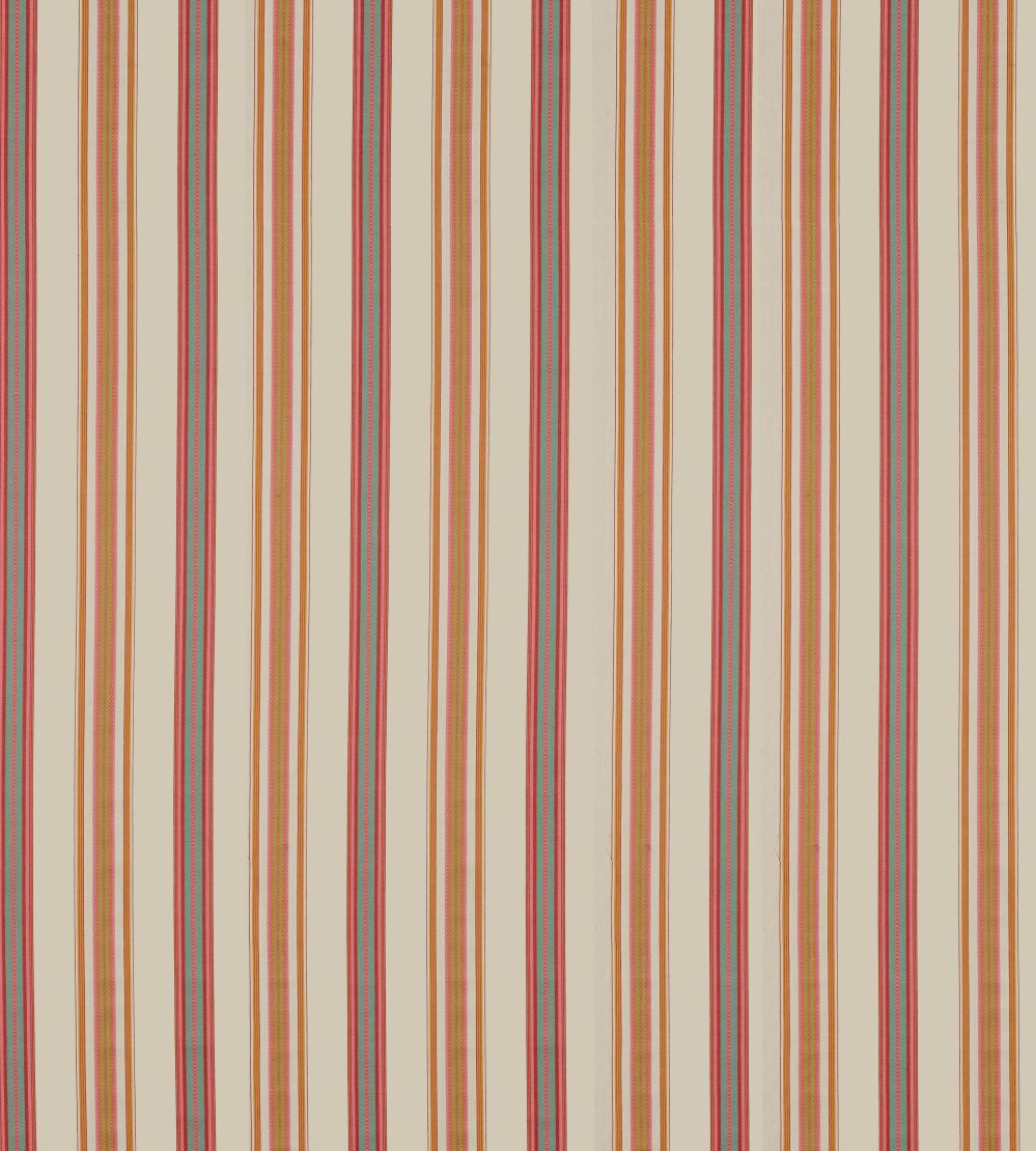 Valley Stripe Fabric by Sanderson Rowanberry/Cream