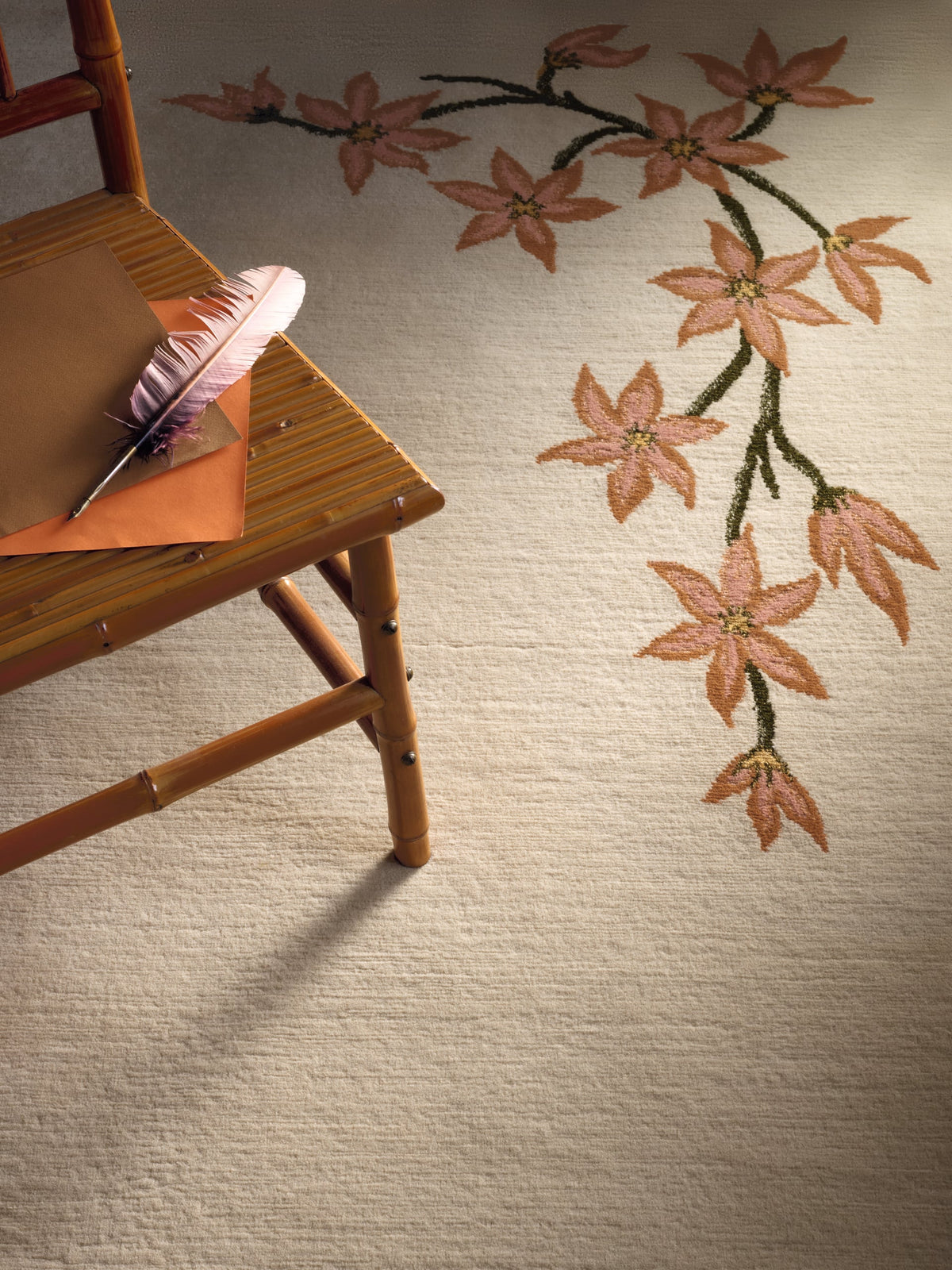 Vallota Rug by Pierre Frey shown in a room setting (view 2)