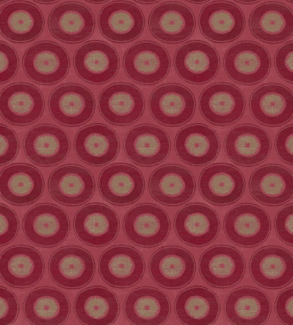 V&A Izmir Fabric by Arley House Cranberry
