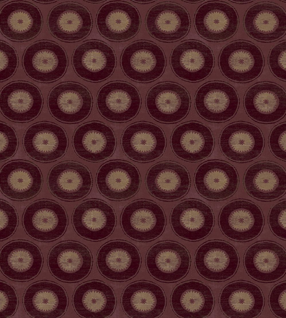 V&A Izmir Fabric by Arley House Damson