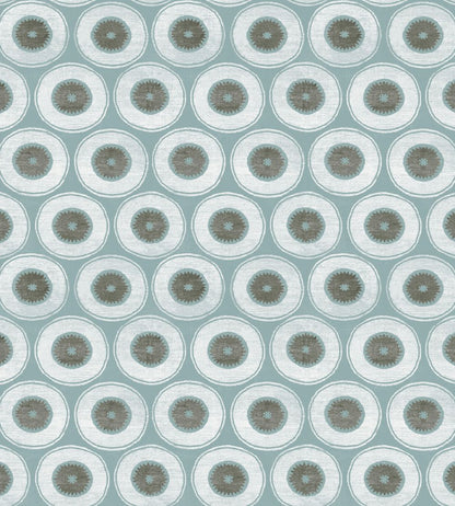 V&A Izmir Fabric by Arley House Duck Egg