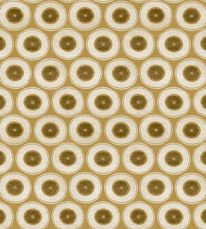 V&A Izmir Fabric by Arley House Ochre