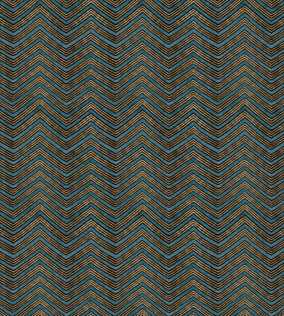 V&A Jaipur Fabric by Arley House Azure