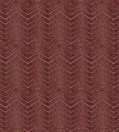 V&A Jaipur Fabric by Arley House Cranberry