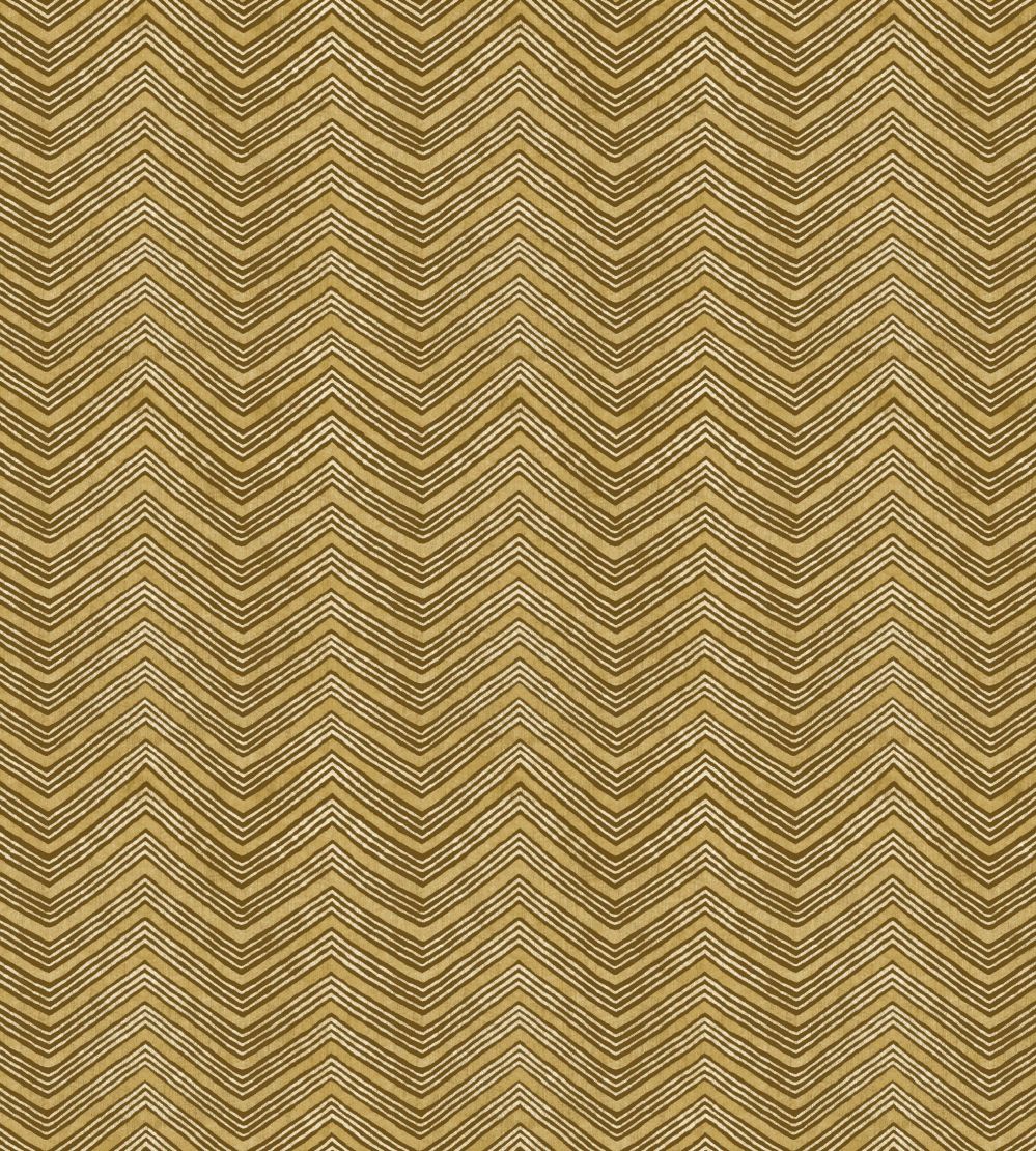 V&A Jaipur Fabric by Arley House Ochre
