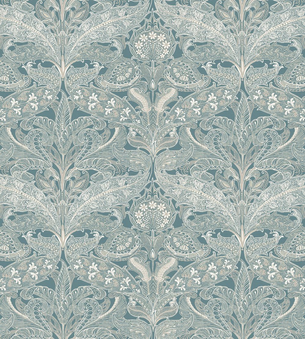 V&A Lacewing Fabric by Arley House Duck Egg