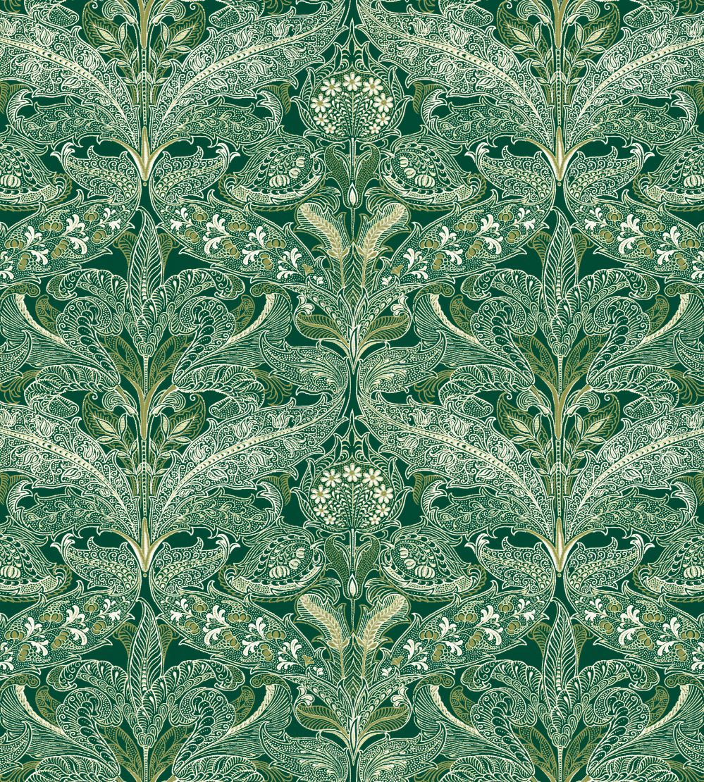V&A Lacewing Fabric by Arley House Forest