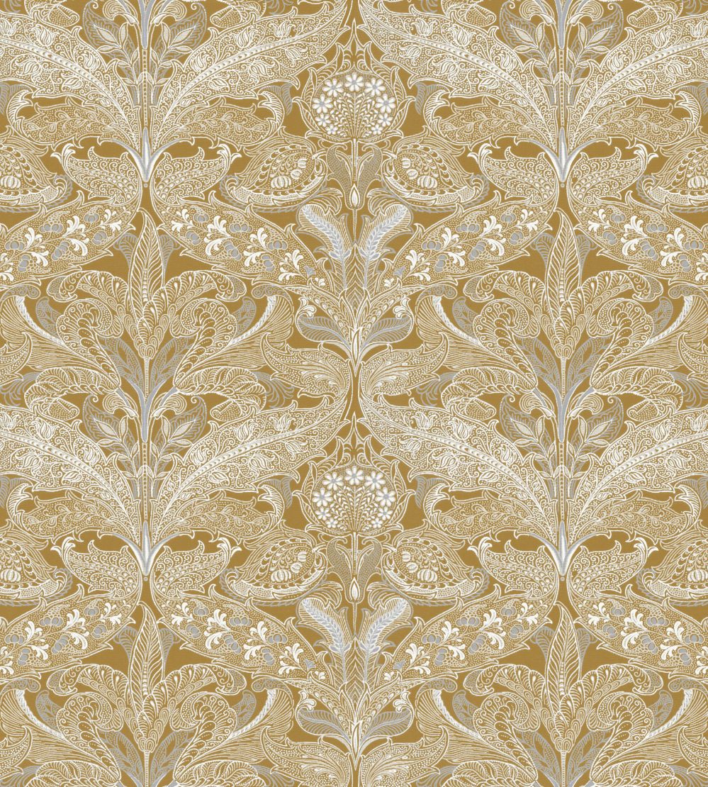 V&A Lacewing Fabric by Arley House Gold