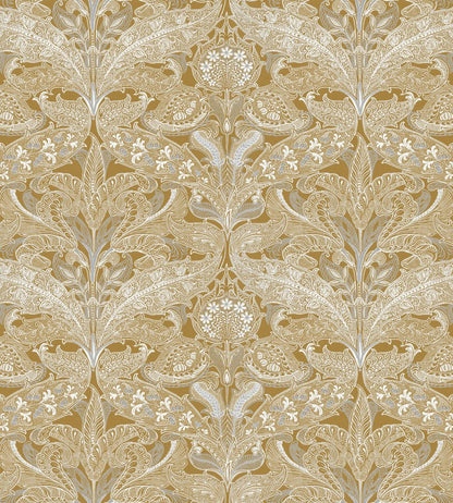 V&A Lacewing Fabric by Arley House Gold