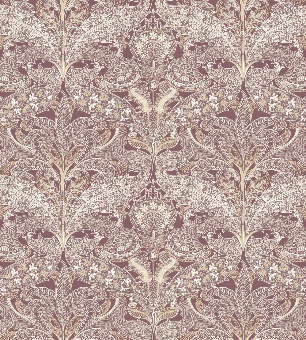 V&A Lacewing Fabric by Arley House Pink