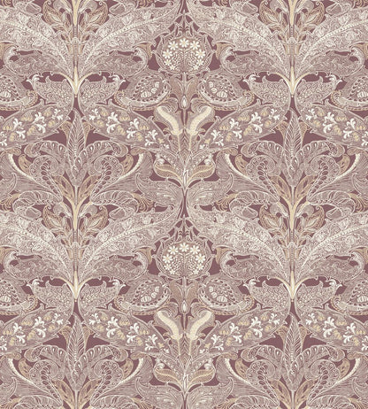 V&A Lacewing Fabric by Arley House Pink