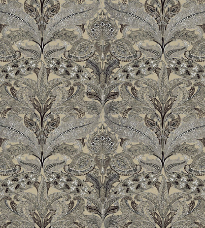 V&A Lacewing Fabric by Arley House Taupe