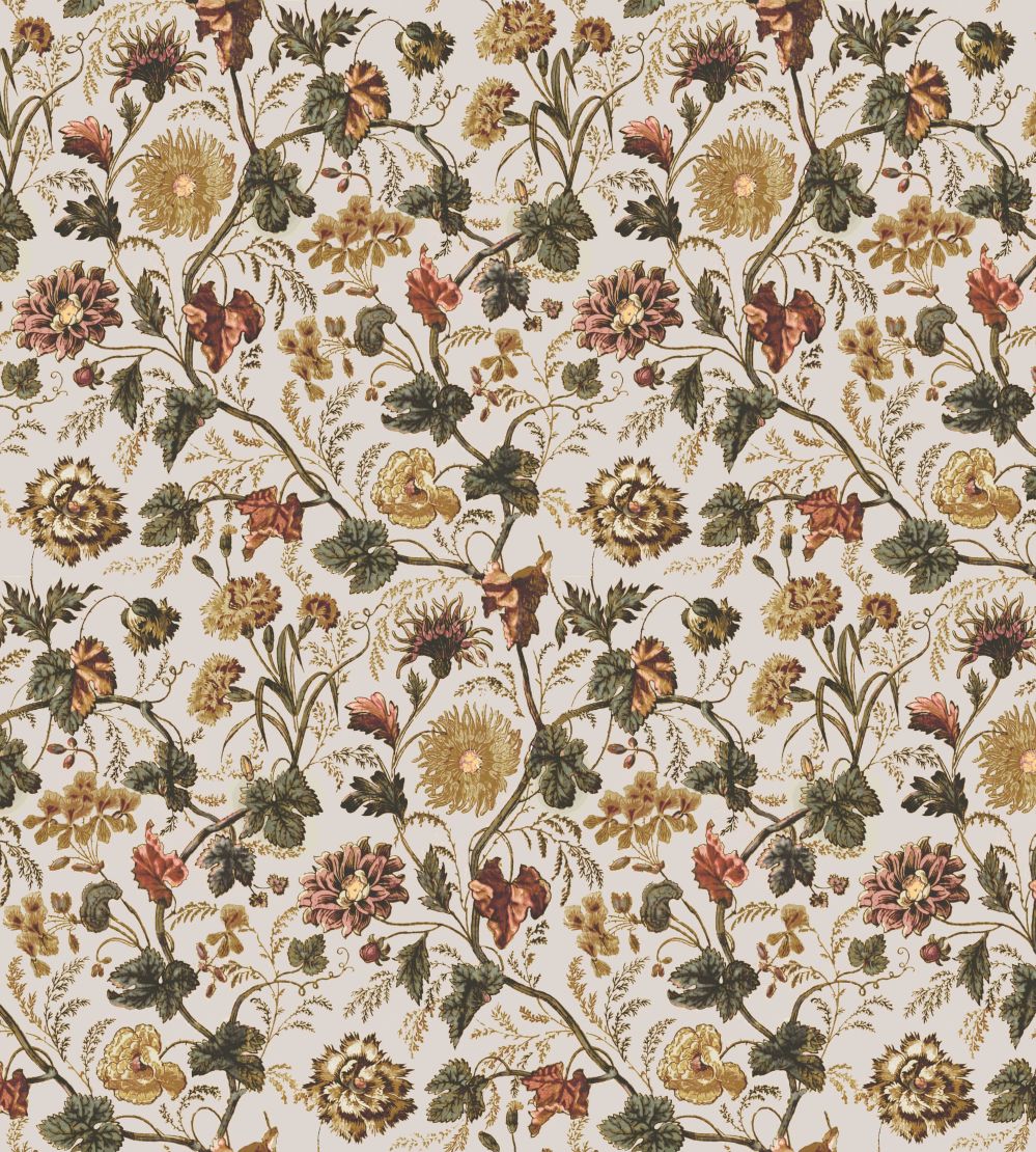V&A Meadow Fabric by Arley House Sand