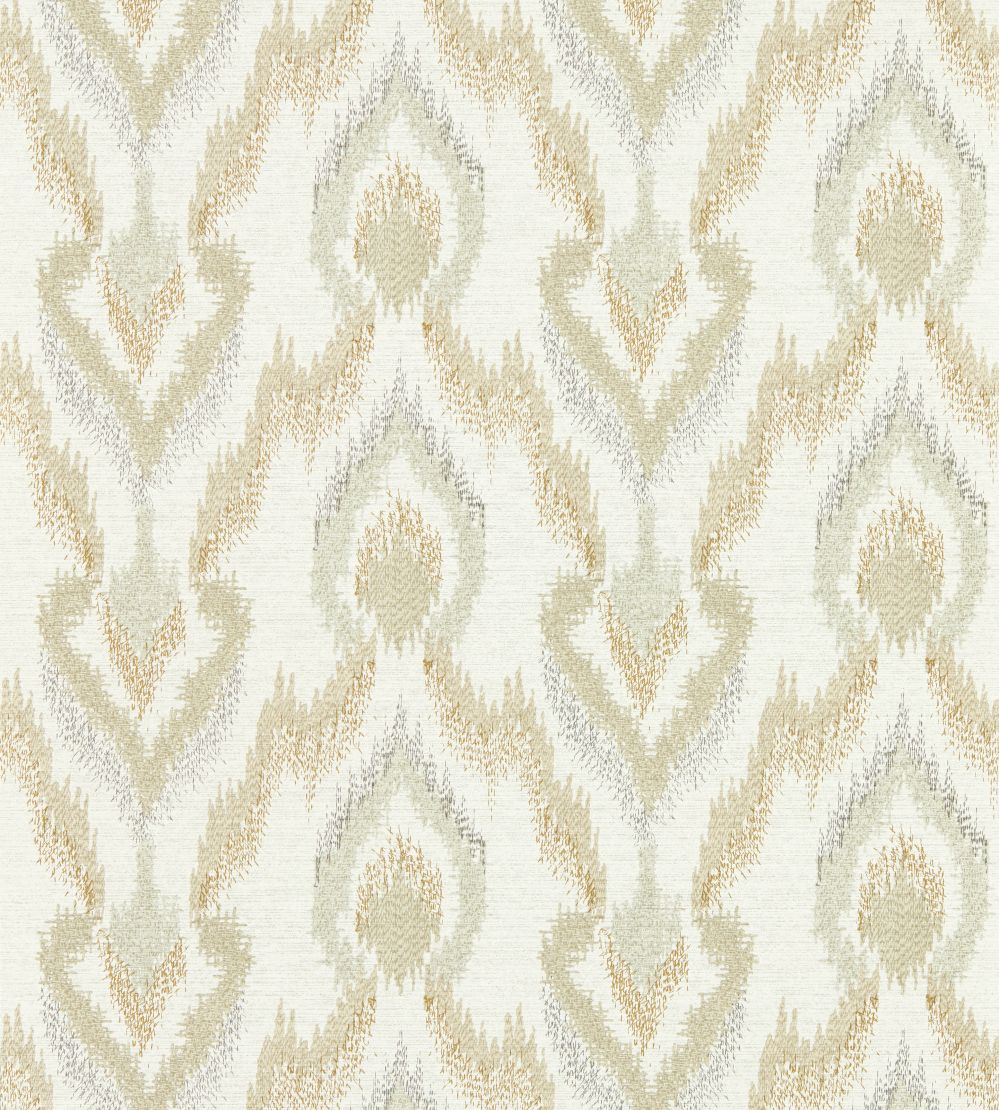 Velluto Wallpaper by Clarke & Clarke Linen