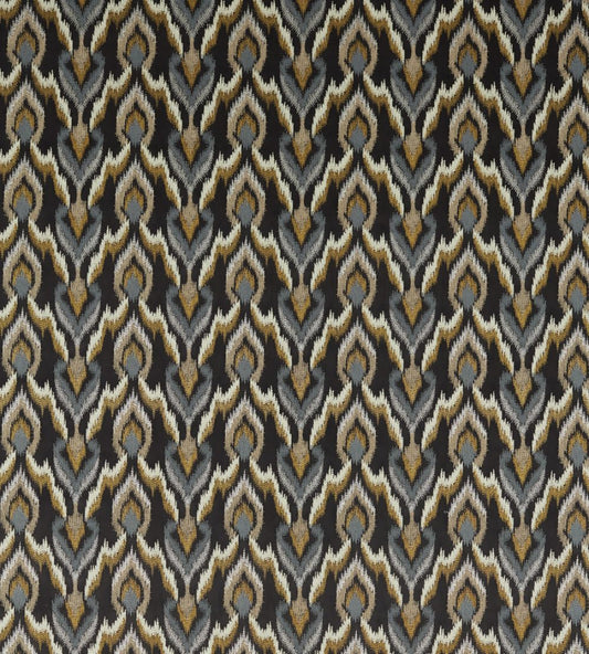 Velluto Fabric by Clarke & Clarke Nero