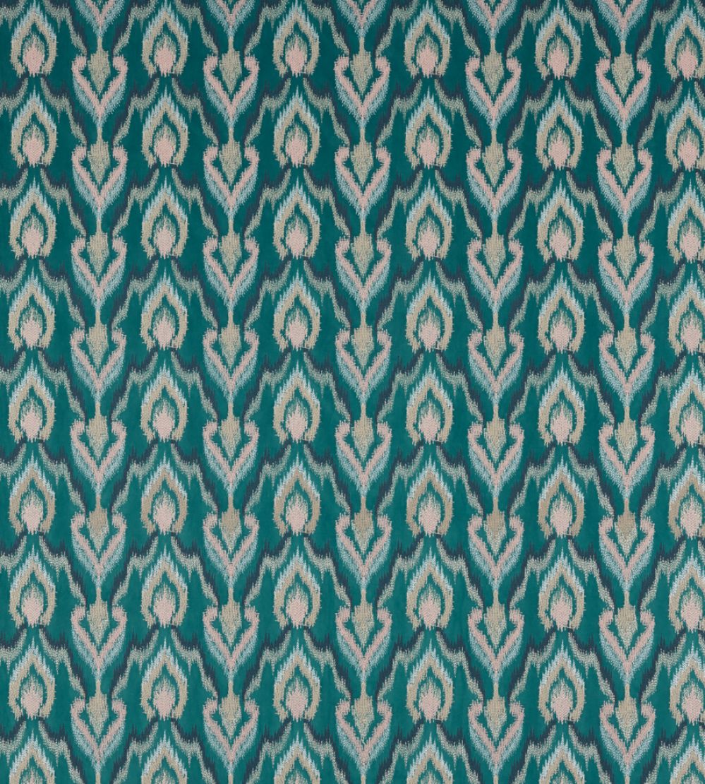Velluto Fabric by Clarke & Clarke Teal