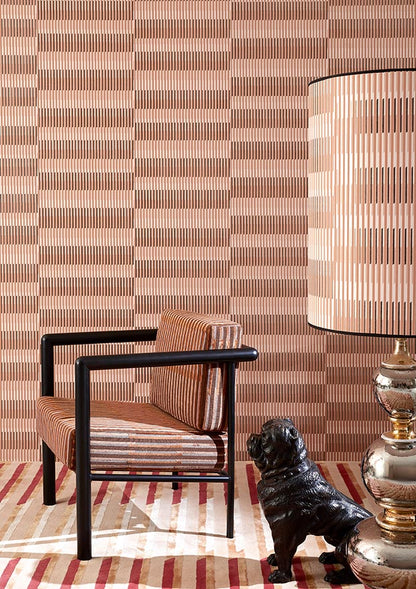Velvet Lines by Pierre Frey shown in a room setting (view 1)