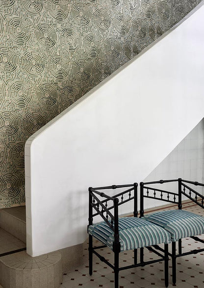 Velvet Lines by Pierre Frey shown in a room setting (view 2)