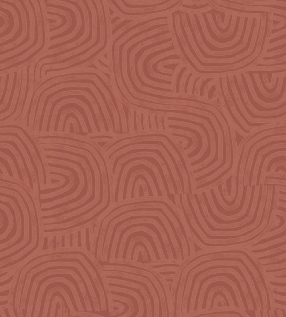 Venation Wallpaper by Ohpopsi Rust