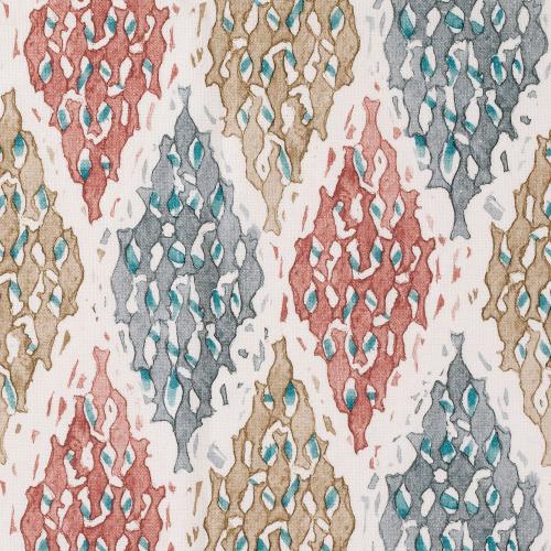 Vence Fabric by Marvic Textiles in Rose/Noisette