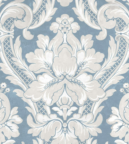 Venetian Damask Wallpaper by Coordonne Sapphire