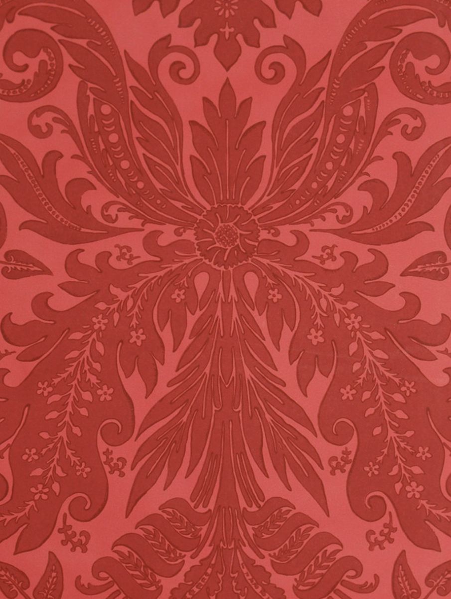 Venetian Hand Block Wallpaper by Watts 1874 in Weston