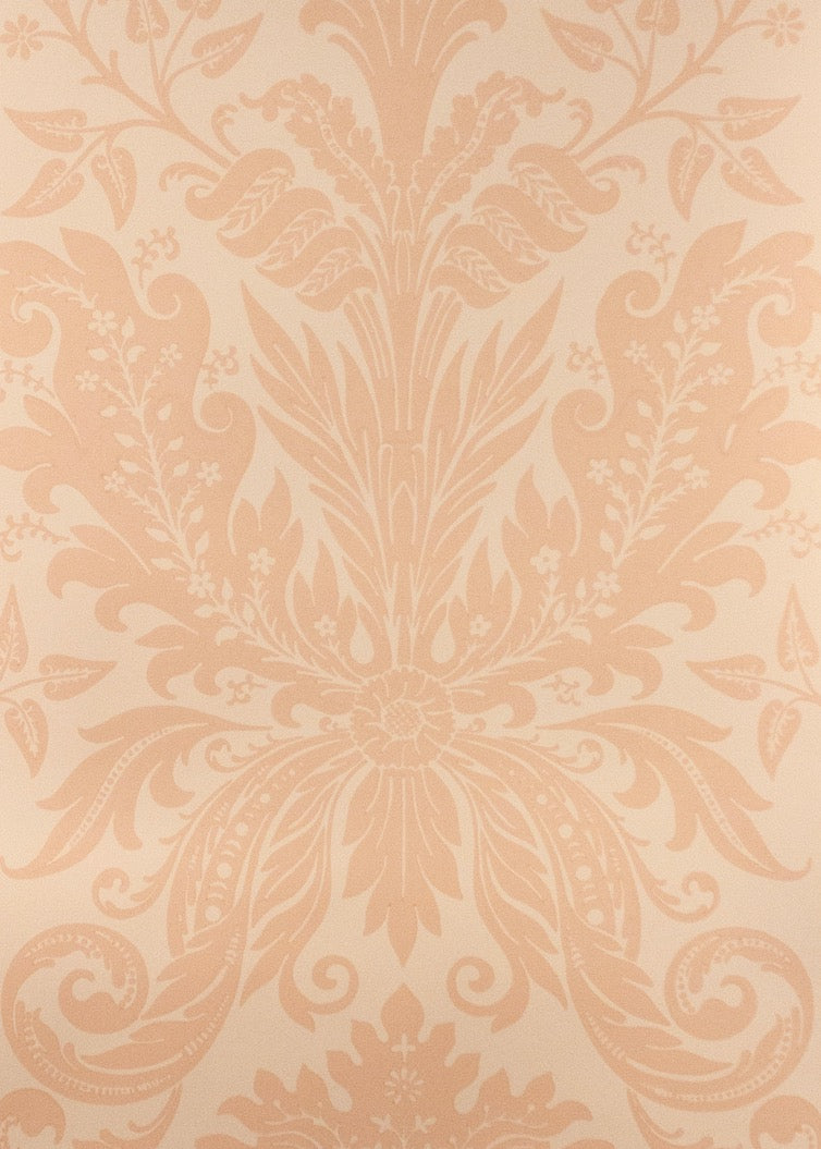 Venetian Hand Block Wallpaper by Watts 1874 in Franklin