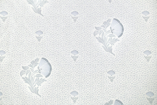 Vera Wallpaper by Betsy Textiles in French Blue