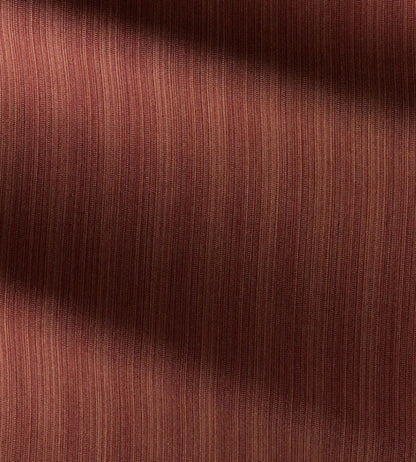 Veranda Strie Fabric by Zoffany Russet