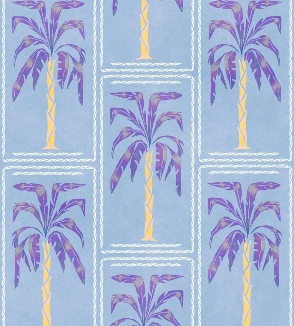 Veraneo Wallpaper by Coordonne Blue