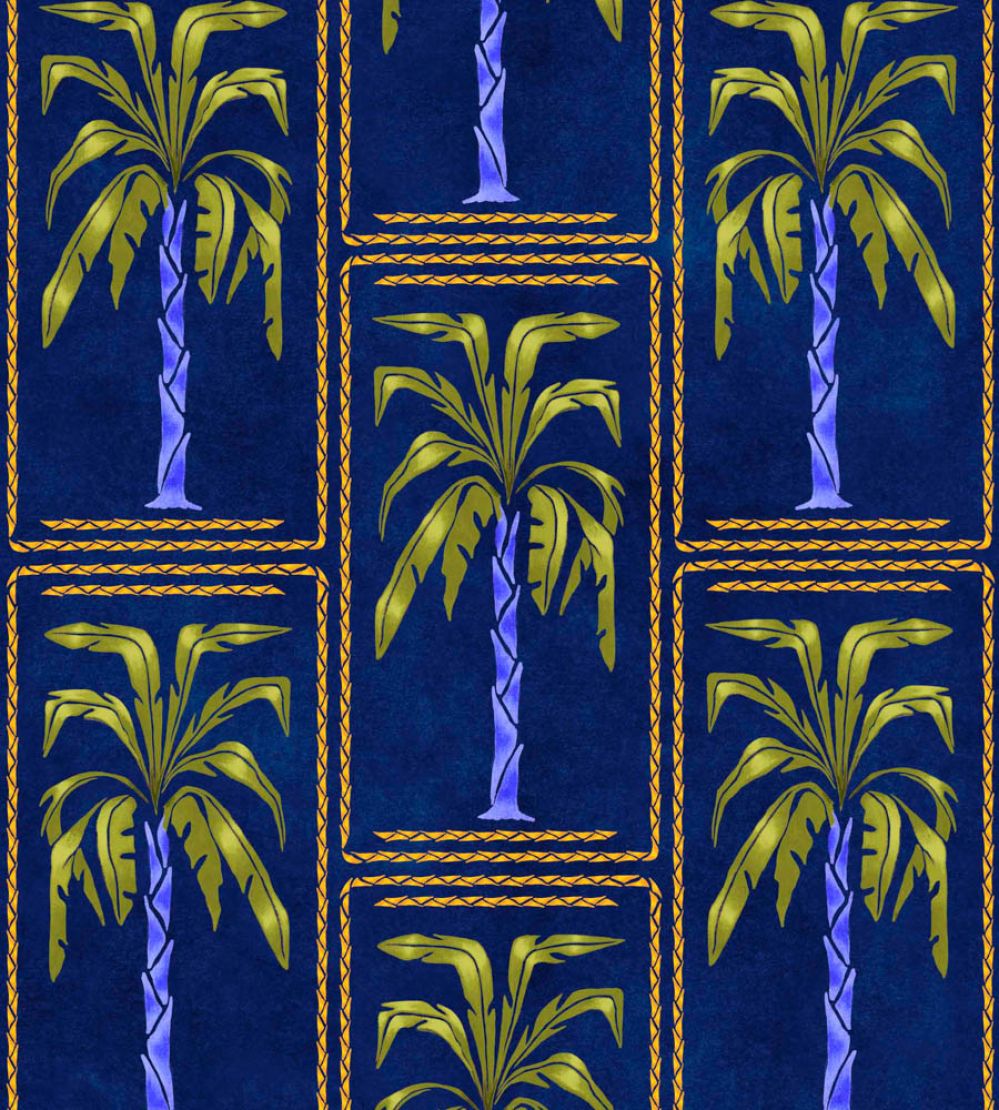 Veraneo Wallpaper by Coordonne Cobalt