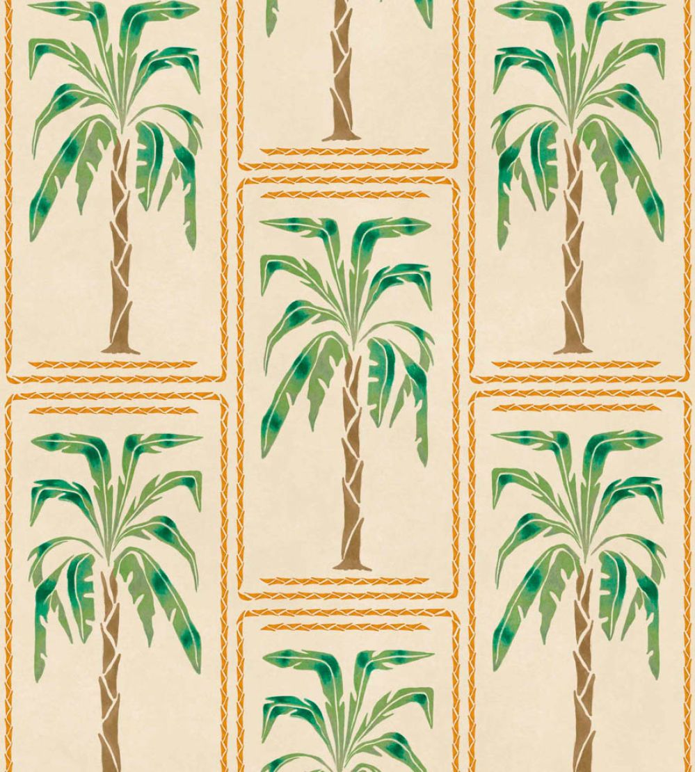 Veraneo Wallpaper by Coordonne Kumquat