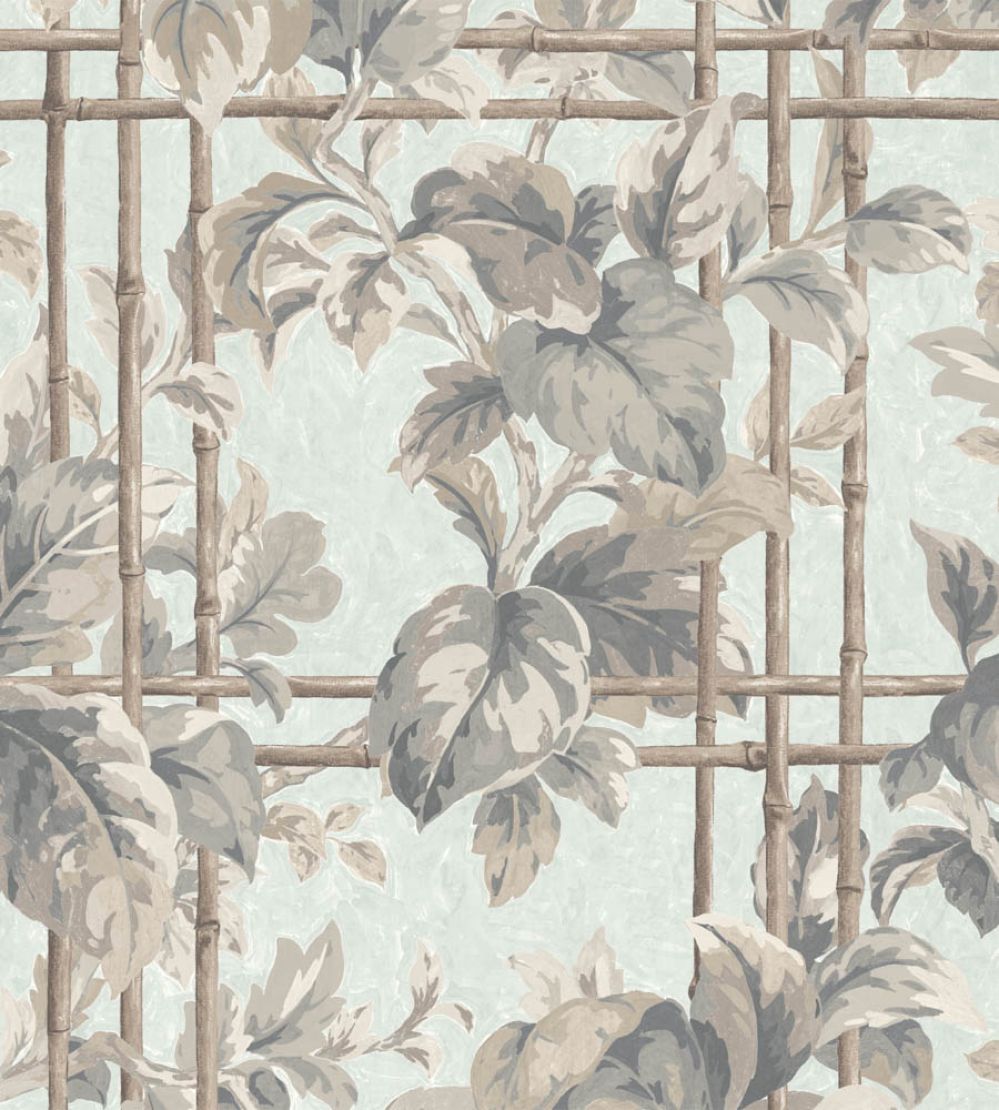 Verdant Trellis Wallpaper by Woodchip & Magnolia Celadon