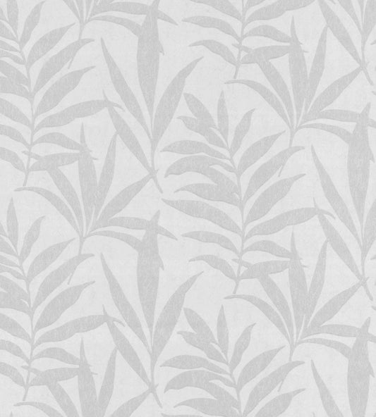 Verdi Wallpaper by 1838 Wallcoverings Silver