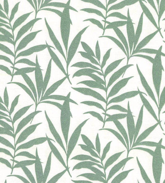 Verdi Bead Wallpaper by 1838 Wallcoverings Green