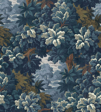 Verdure 16TH Wallpaper by Coordonne Blue