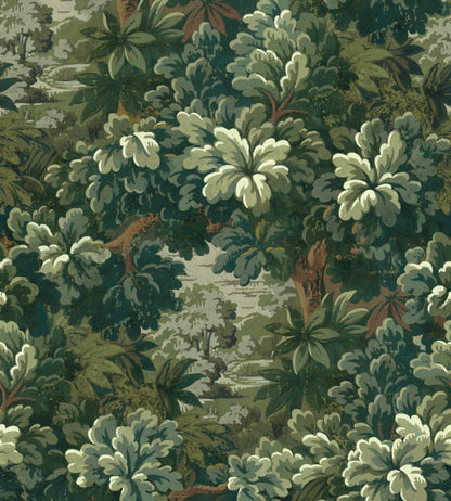 Verdure 16TH Wallpaper by Coordonne Green