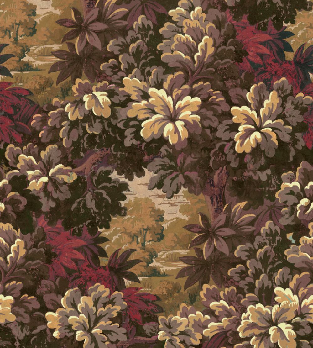 Verdure 16TH Wallpaper by Coordonne Vermillion