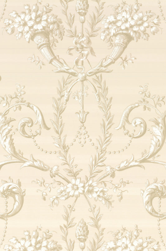 Versailles wallpaper by Little Greene in Dark Pearl