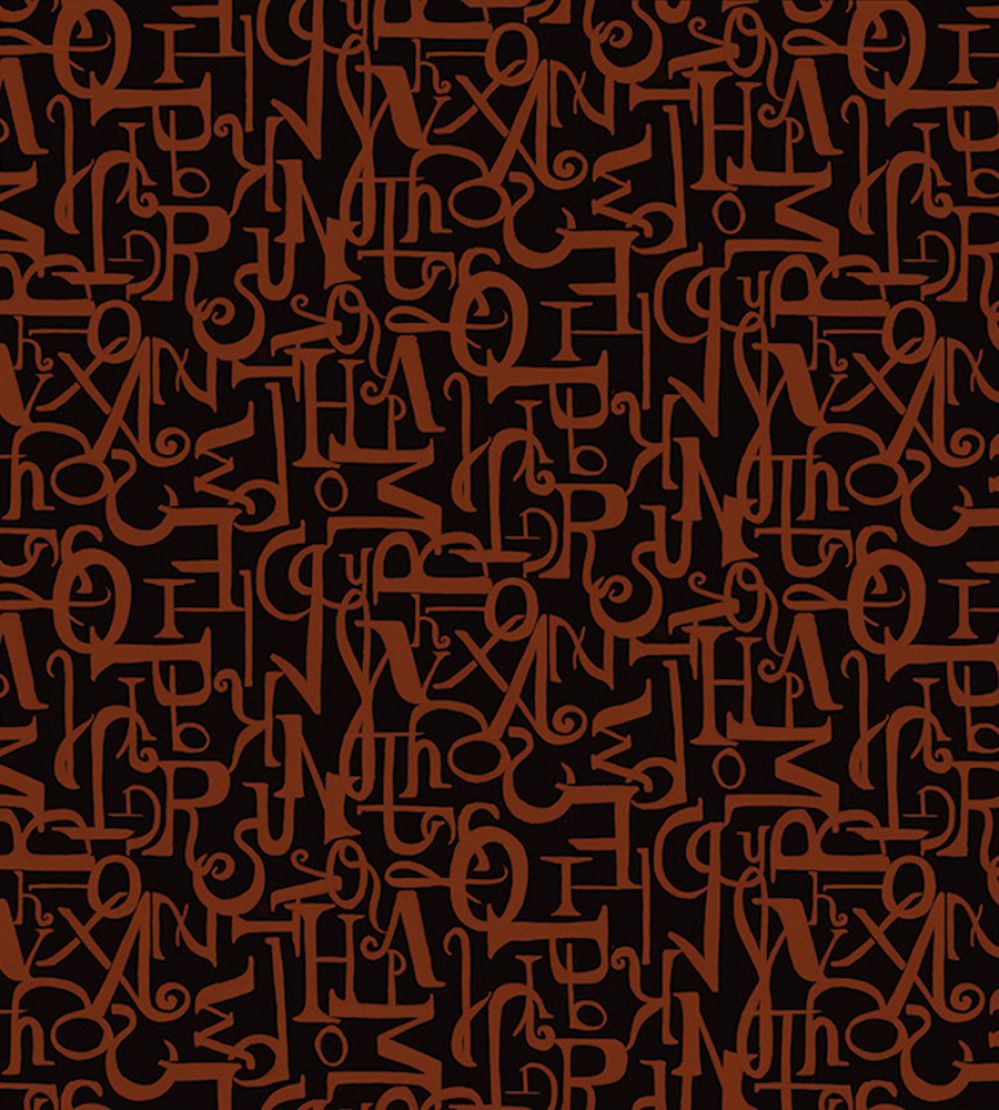 Verso Wallpaper by Tres Tintas Rojo