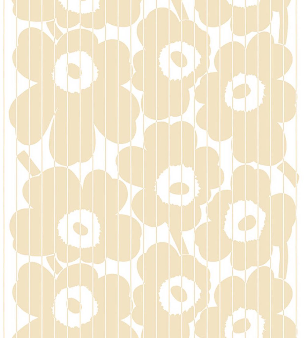 Vesi Unikko Mural by Marimekko Butter Yellow