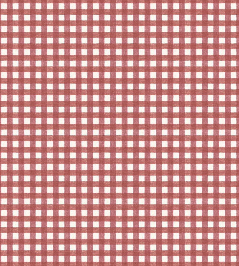Vichy Check Wallpaper by Woodchip & Magnolia Bramble