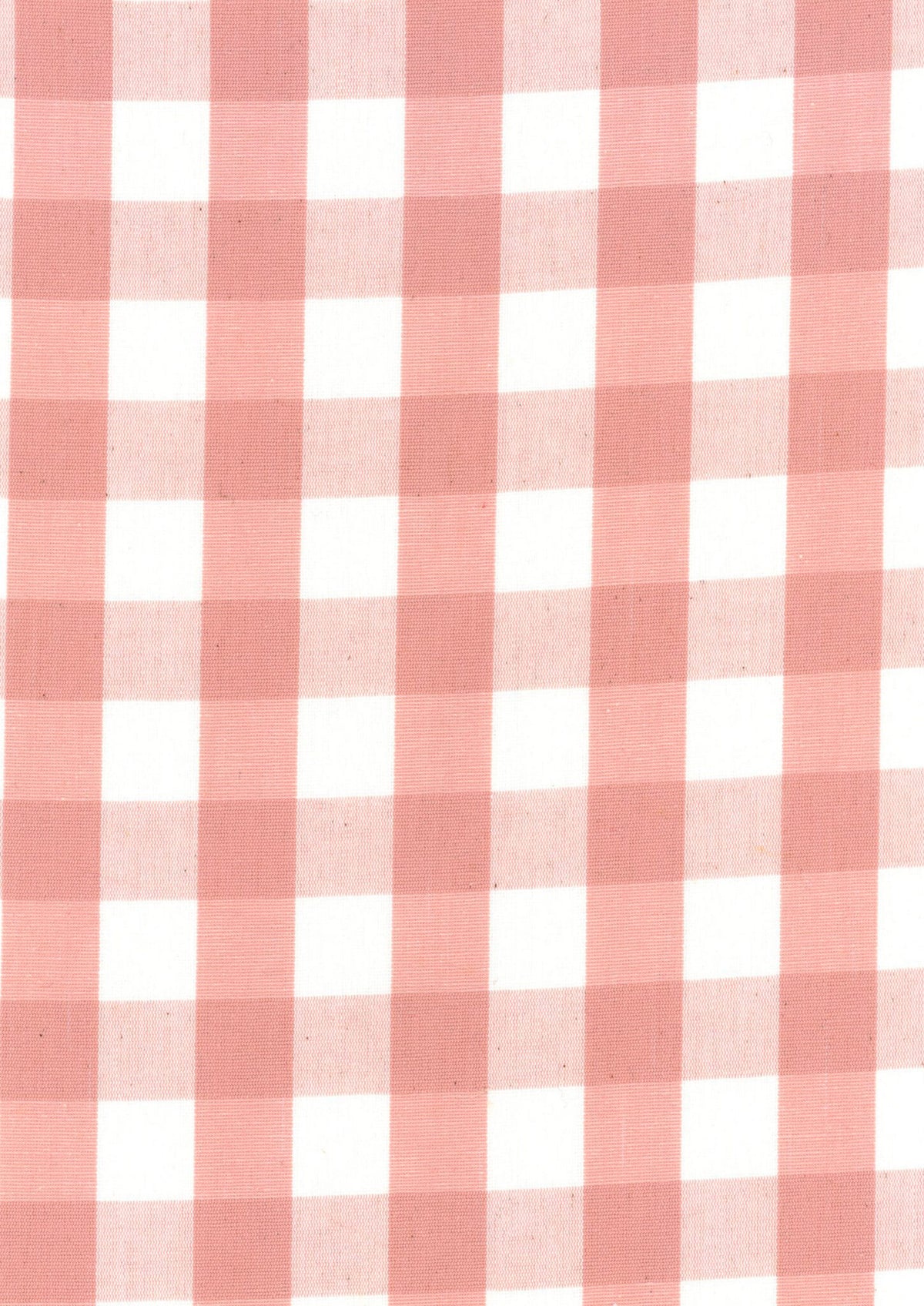 Vichy fabric by Coordonné in Pink, flat pattern view