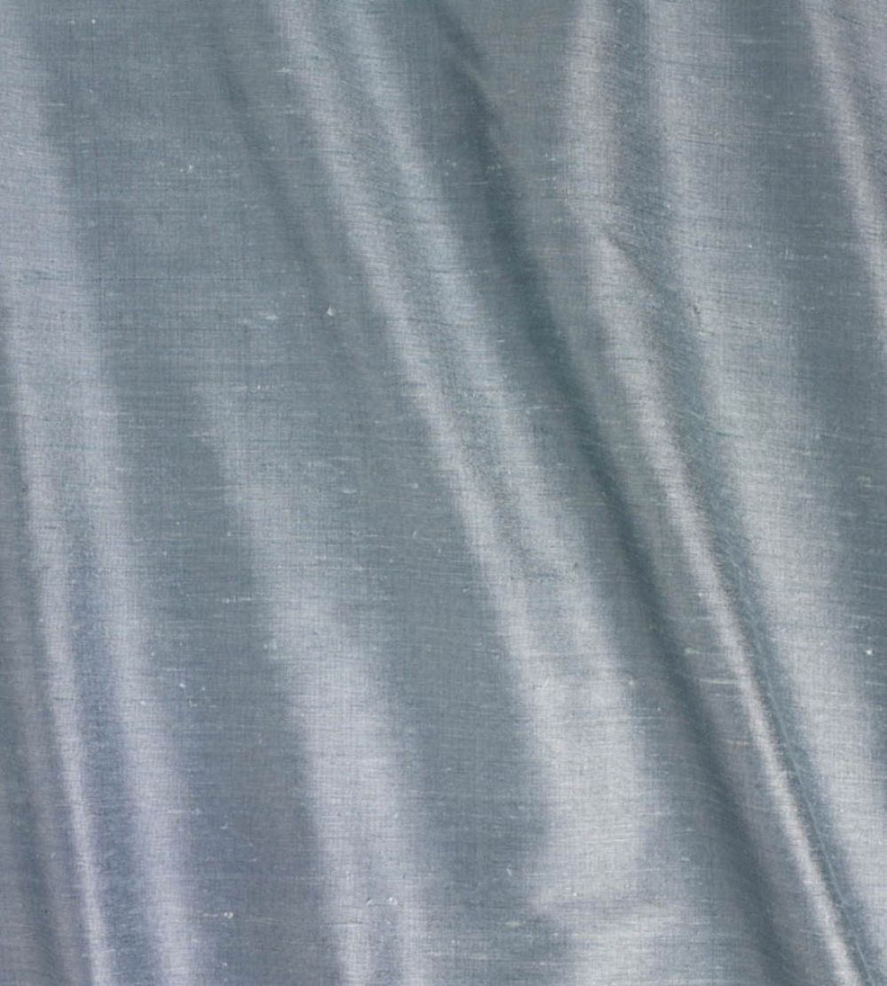 Vienne Silk Fabric by James Hare Swedish Blue